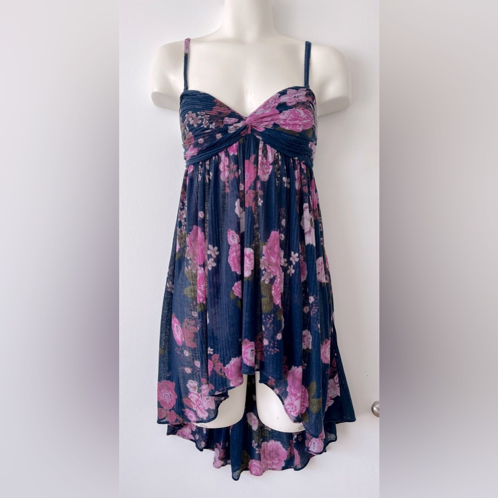 Free People Floral High Low Top